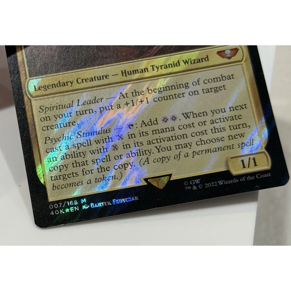 MTG Magic the Gathering Magus Lucea Kane #7/168 Warhammer 40k ⭐️